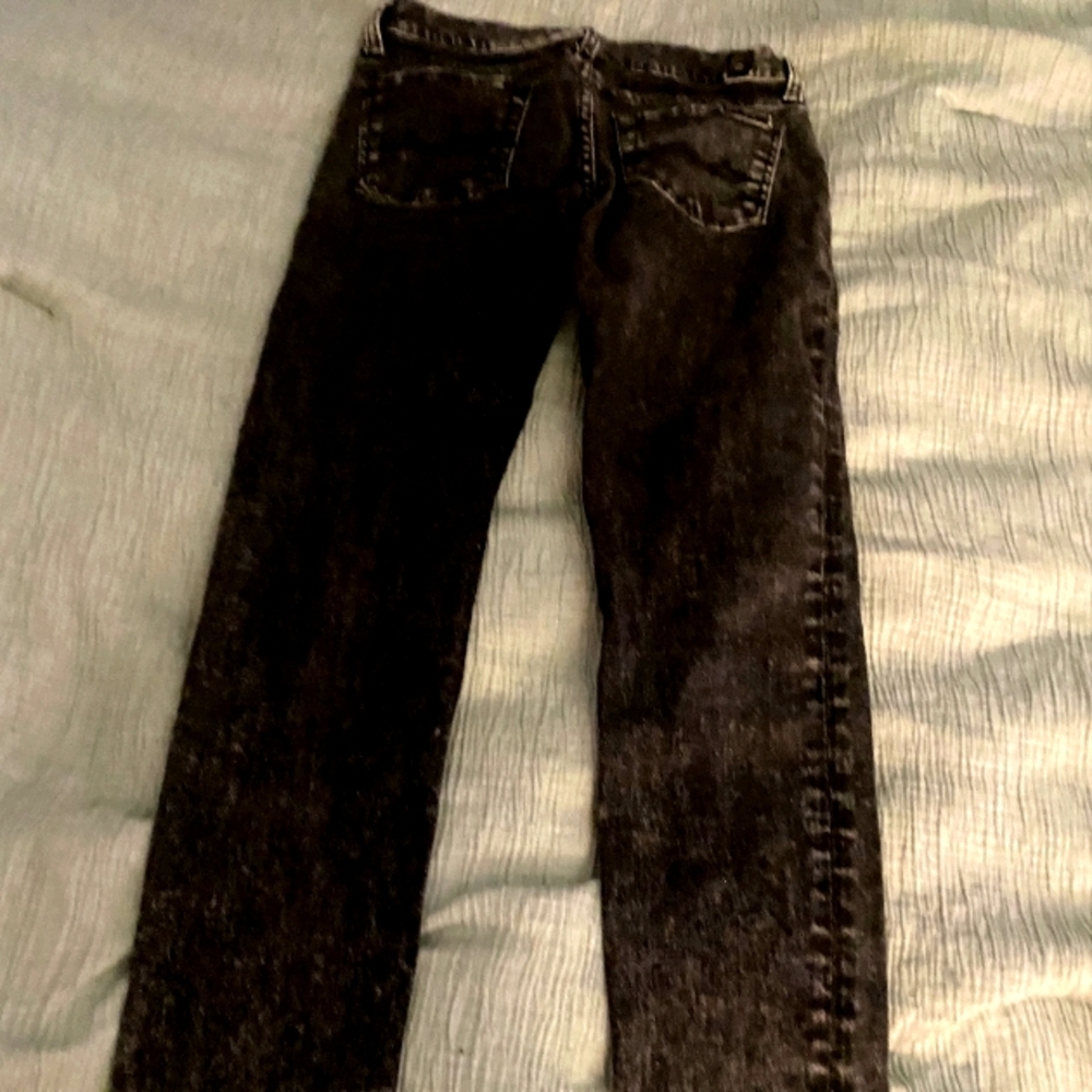 Black Denim Jeans 7 for all mind kind, 24